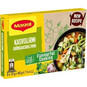 Овощной бульонный кубик Maggi 80 гр (8 шт) Овощной бульонный кубик Maggi 80 гр (8 шт)