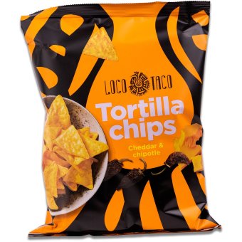 Тортилья чипсы с сыром чеддер и чипотле 150 гр Тортилья чипсы с сыром чеддер и чипотле 150 гр