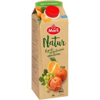 Сок из винограда, мандарина и апельсина Natur Marli 1 л Сок из винограда, мандарина и апельсина Natur Marli 1 л