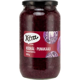 Квашеная краснокочанная капуста Xtra 1010 гр