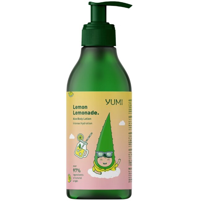 Крем для тела Yumi aloe & лимонад 300 мл