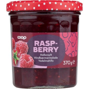 Варенье малиновое Coop 370 гр Варенье малиновое Coop 370 гр