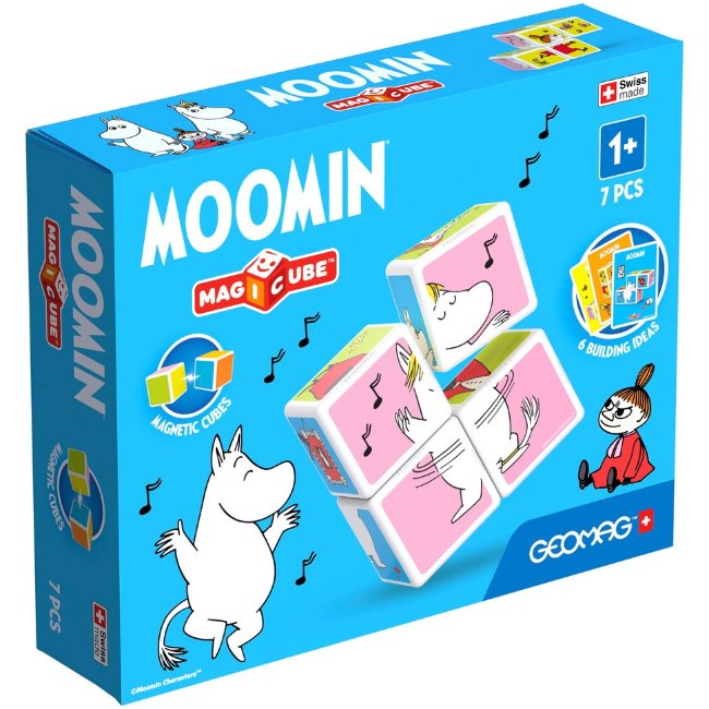 Магнитные кубики Geomag Magicube Muumi - 4 шт