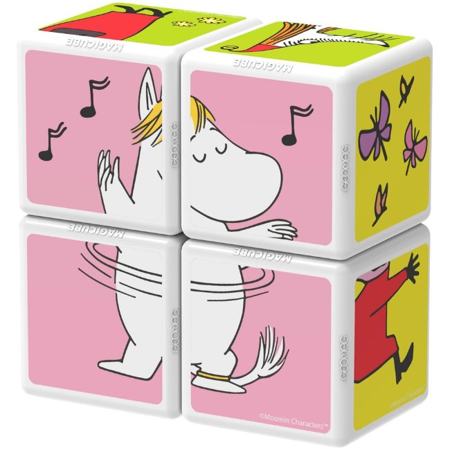 Магнитные кубики Geomag Magicube Muumi - 4 шт
