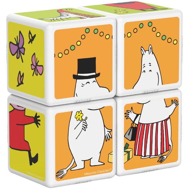 Магнитные кубики Geomag Magicube Muumi - 4 шт