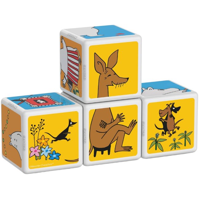 Магнитные кубики Geomag Magicube Muumi - 4 шт