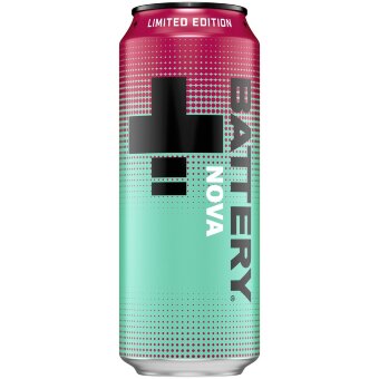 Энергетический напиток Battery Nova банка 0,5 л Энергетический напиток Battery Nova банка 0,5 л