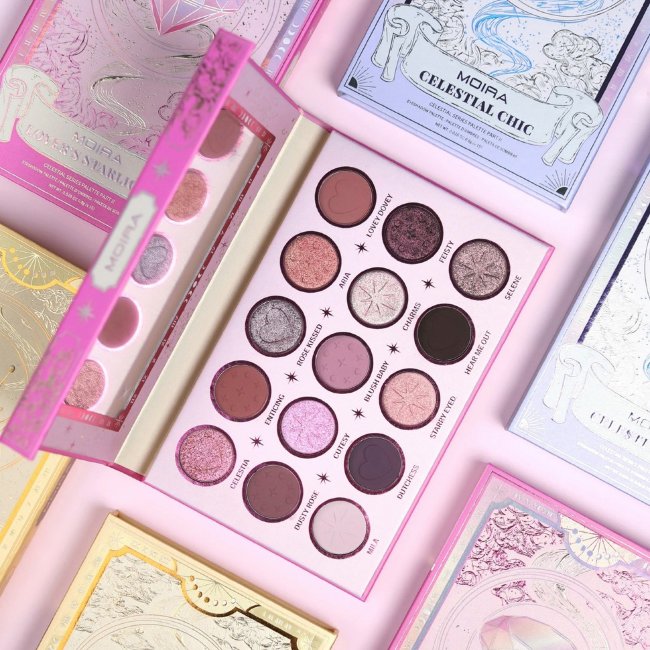 Палетка теней для век MOIRA Lover's Starlight