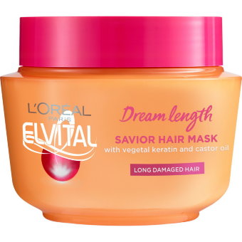 Маска для длинных, поврежденных волос LOréal Paris Elvital Dream Length 300 мл Маска для длинных, поврежденных волос LOréal Paris Elvital Dream Length 300 мл