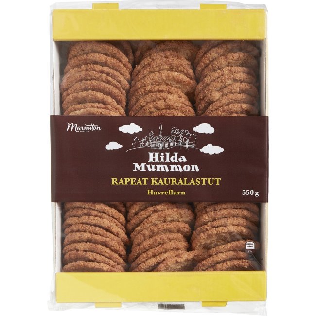 Печенье Hilda Mummon овсяное Rapeat Kaura 550 гр