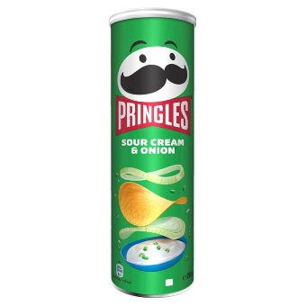 Чипсы Pringles ( со сметаной и луком ) 185 гр Чипсы Pringles ( со сметаной и луком ) 185 гр