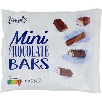Мини шоколадные батончики Simpl 450 гр
