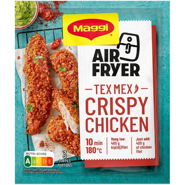 Смесь для приправы Tex Mex для жарки в аэрогриле Maggi 66 гр хрустящая курица Смесь для приправы Tex Mex для жарки в аэрогриле Maggi 66 гр хрустящая курица