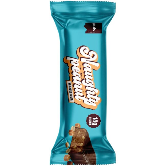 Протеиновый батончик PULS Naughty peanut 45 гр Протеиновый батончик PULS Naughty peanut 45 гр