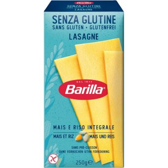 Листы для лазаньи Barilla Lasagne без глютена 250 гр Листы для лазаньи Barilla Lasagne без глютена 250 гр