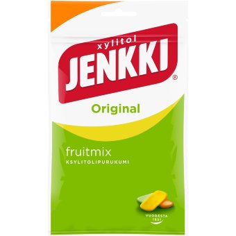 Жевательная резинка Jenkki Original FruitMix 100 гр