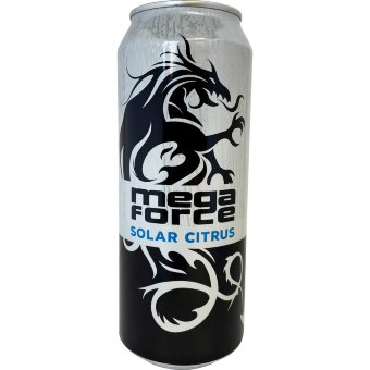 Энергетический напиток Megaforce solar citrus 0,5 л в банке