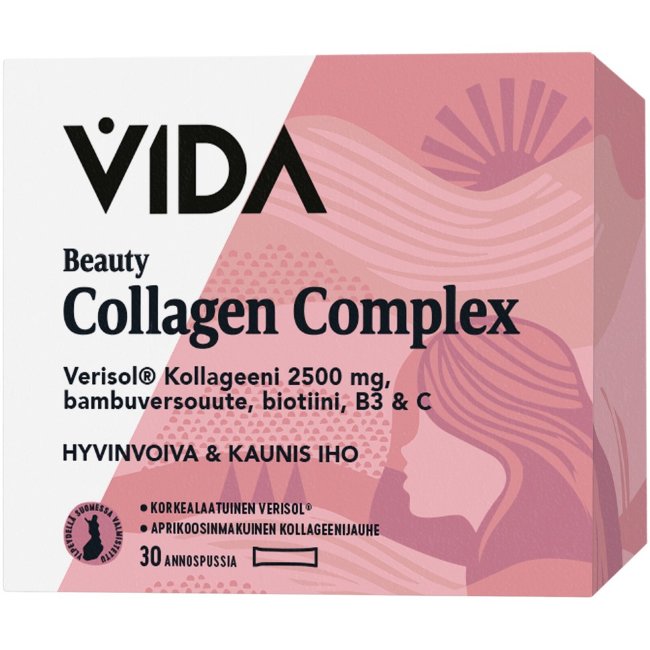 Коллагеновый комплекс Vida Beauty Collagen Complex порошок для напитка 30 порций Коллагеновый комплекс Vida Beauty Collagen Complex порошок для напитка 30 порций