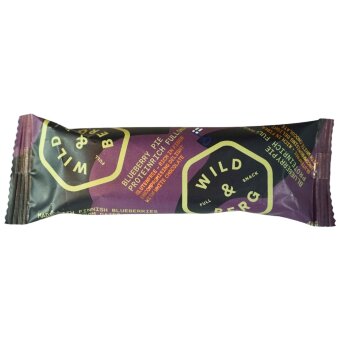 Протеиновый полноценных снек Wild&Berg с черникой и кардамоном 40 гр