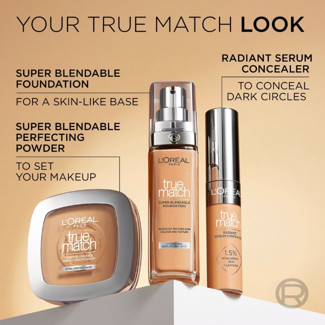 Тональный крем L'Oréal Paris True Match 3.W Beige Gold 30 мл Тональный крем L'Oréal Paris True Match 3.W Beige Gold 30 мл