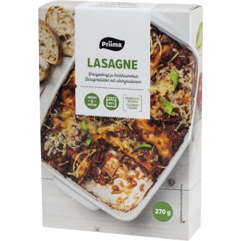 Лазанья болоньезе полуфабрикат Priima 270 г Лазанья болоньезе полуфабрикат Priima 270 г