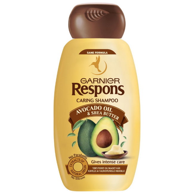 Шампунь для сухих и поврежденных Garnier Respons авокадо и масло ши 250 мл