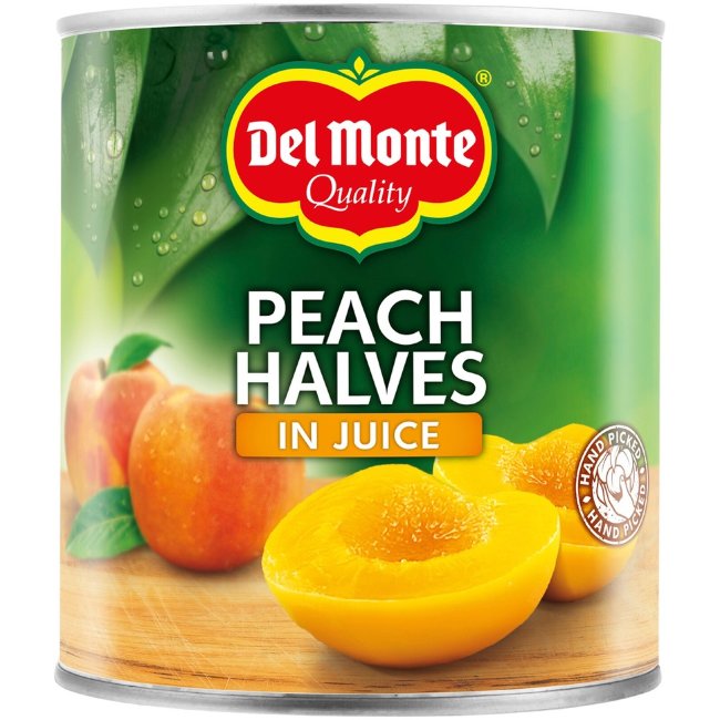 Персики Del Monte (половинки) 825 гр
