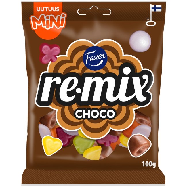 Конфеты микс Fazer Remix Choco 100 гр