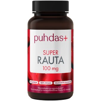 Биологически активная добавка Puhdas+ Super Rauta 100 мг 60 капсул