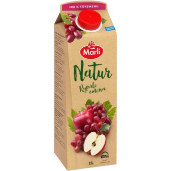 Виноградно-яблочный сок Natur Marli 1 л Виноградно-яблочный сок Natur Marli 1 л