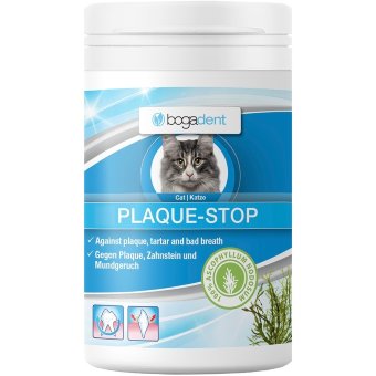 Порошок для ухода за зубами кошек Bogadent plaque-stop 70 гр