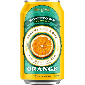Лимонад Hometown Orange 0,33 л