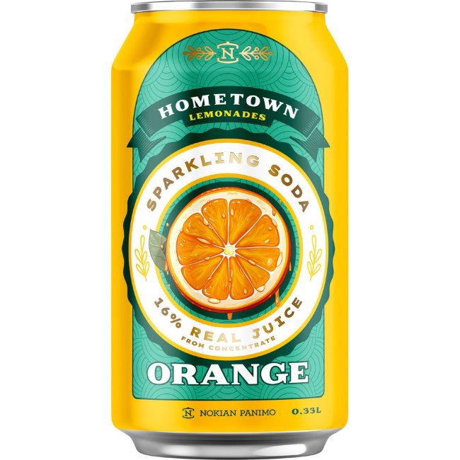 Лимонад Hometown Orange 0,33 л Лимонад Hometown Orange 0,33 л