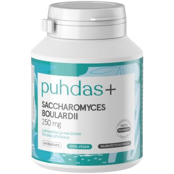 Биологически активная добавка Puhdas + Saccharomyces boulardii 60 капсул Биологически активная добавка Puhdas + Saccharomyces boulardii 60 капсул