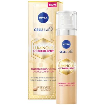 Тонирующий флюид для лица NIVEA Cellular Luminous 630 Anti Dark-Spot SPF 20 40 мл