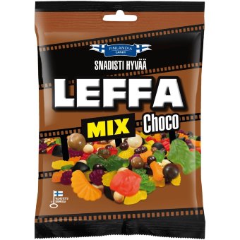 Смесь фруктовых и шоколадных конфет Finlandia Leffa Mix Сhoco 100 гр