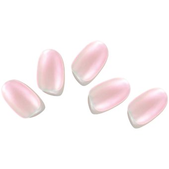 Гелевые наклейки для ногтей EDGEU Mirror Milk Pink Гелевые наклейки для ногтей EDGEU Mirror Milk Pink