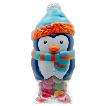 Зимние персонажи с шоколадными гранулами Favorina (Пингвин) 200 гр