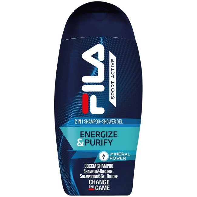 Гель для душа и шампунь 2в1 FILA для мужчин 250 мл