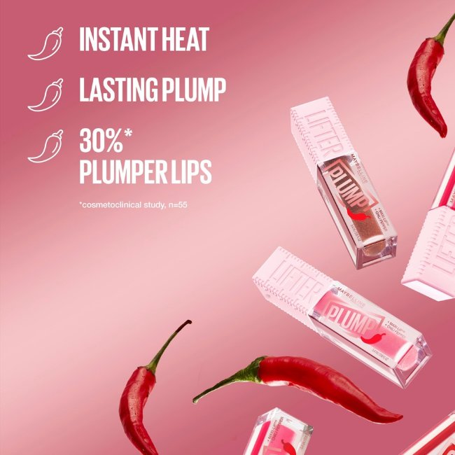 Блеск для губ Maybelline New York Lifter Plump 004 Red Flag 5,4 мл