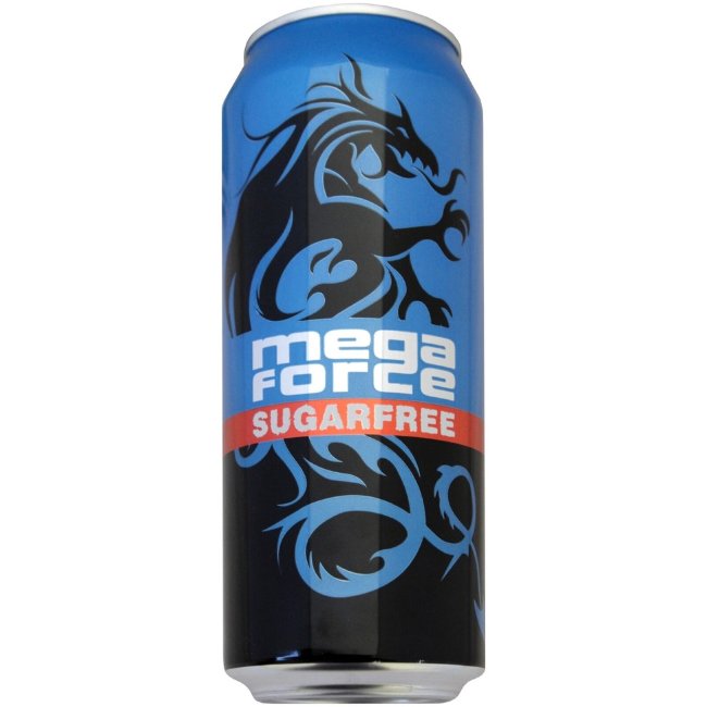 Безсахарный энергетический напиток Megaforce 0,5 л