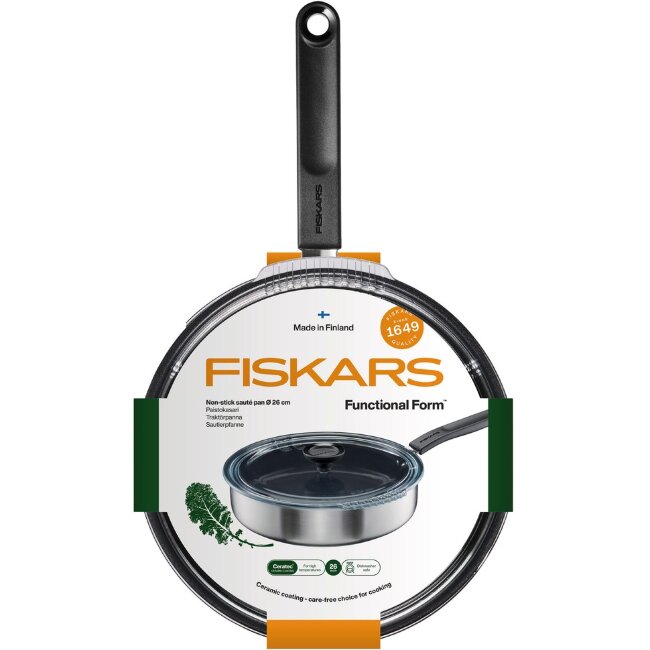 Кастрюля с крышкой Fiskars Functional Form 26 см Кастрюля с крышкой Fiskars Functional Form 26 см