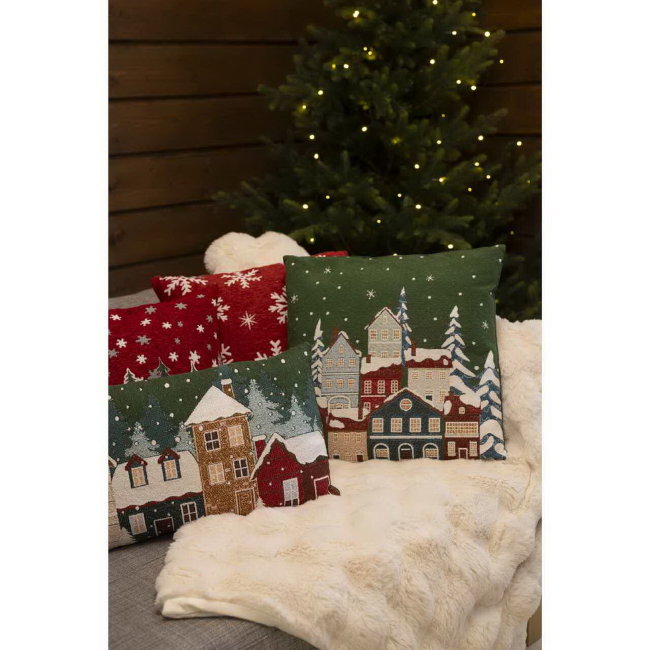 Декоративная подушка "В деревне" Kotikulta 45 х 45 см Декоративная подушка "В деревне" Kotikulta 45 х 45 см