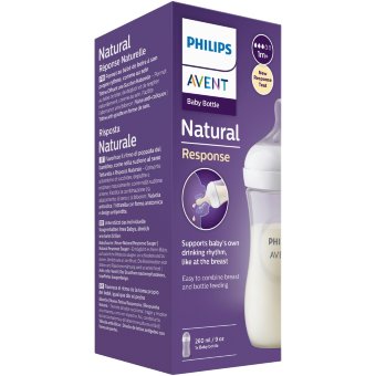 Детская антиколиковая бутылочка Philips Avent Natural Response 260 мл