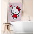 Детское банное полотенце Hello Kitty 70x140 см розовое Детское банное полотенце Hello Kitty 70x140 см розовое