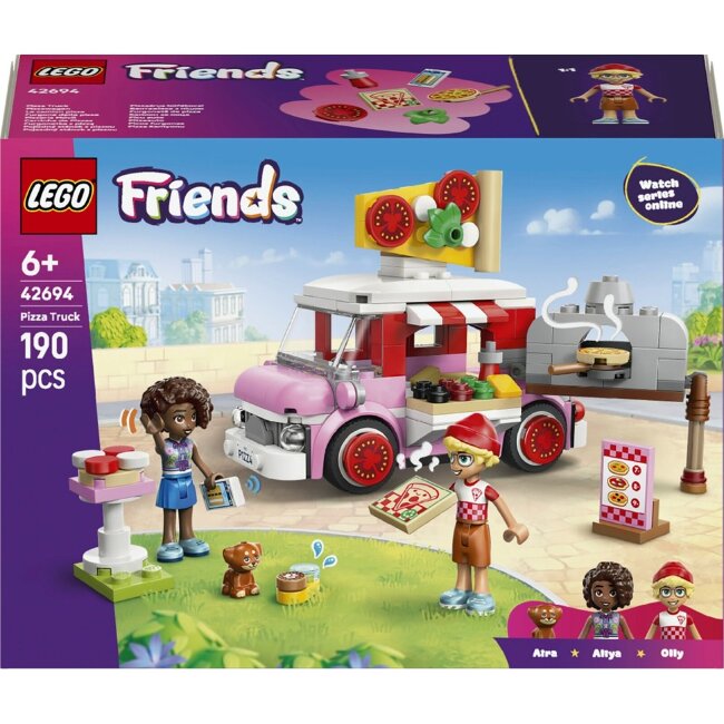 Игрушечный автомобиль для пиццы LEGO® Friends 42694 Игрушечный автомобиль для пиццы LEGO® Friends 42694