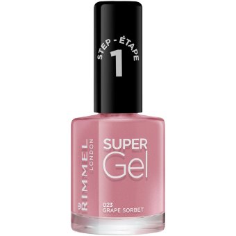 Гель-лак для ногтей Rimmel Super Gel 12 мл 023 Grape Sorbet Гель-лак для ногтей Rimmel Super Gel 12 мл 023 Grape Sorbet