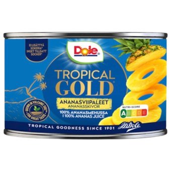 Ананас консервированный (кольца) Dole Tropical Gold, 227 гр. Ананас консервированный (кольца) Dole Tropical Gold, 227 гр.