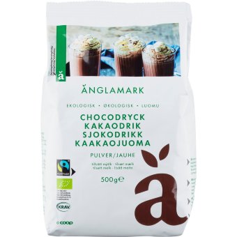 Какао-порошок для напитков органический Änglamark 500 гр