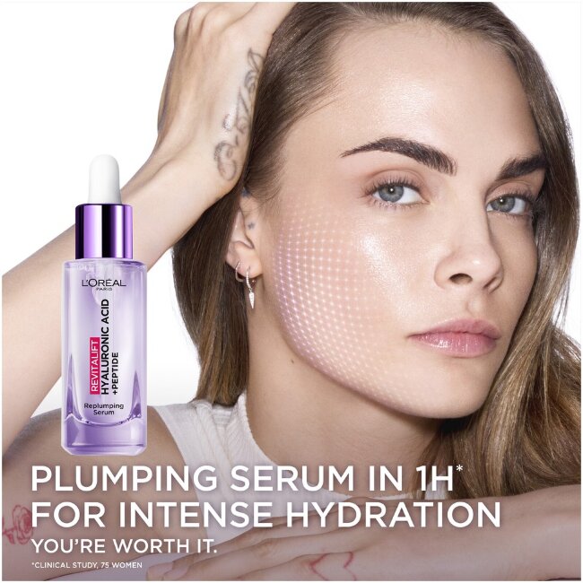 Сыворотка L'Oréal Paris Revitalift Filler с 1,5% чистой гиалуроновой кислотой против морщин 30 мл Сыворотка L'Oréal Paris Revitalift Filler с 1,5% чистой гиалуроновой кислотой против морщин 30 мл